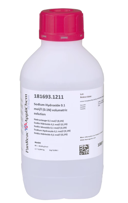 Sodium hydroxyde 0,1N  1L